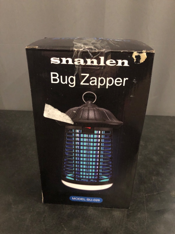 Photo 1 of Bug Zapper Outdoor Indoor, 4200V Electric Mosquito Zapper Outdoor with LED Light, Electric Fly Zapper, Fly Traps, ABS Plastic, Plug in Mosquito Killer for Patio, Yard, Garden, Home