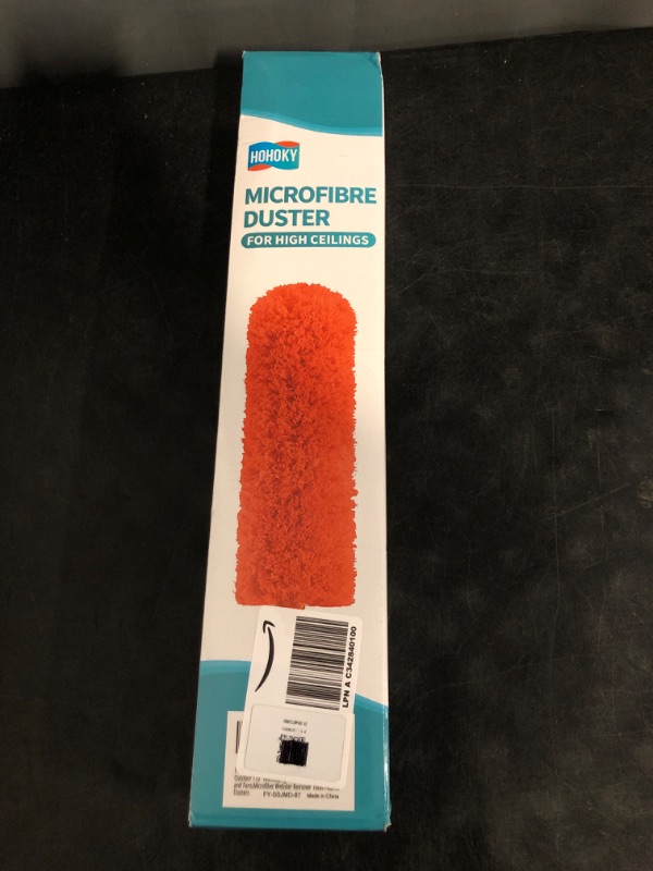 Photo 1 of Cobweb Duster with Extension Pole,Cleaner Outdoor 110" Telescoping Extended Sspider Brush, Dusting Kit,Long Handle Reach for High Ceilings and Fans,Microfiber Webster Remover Tools Feather Dusters