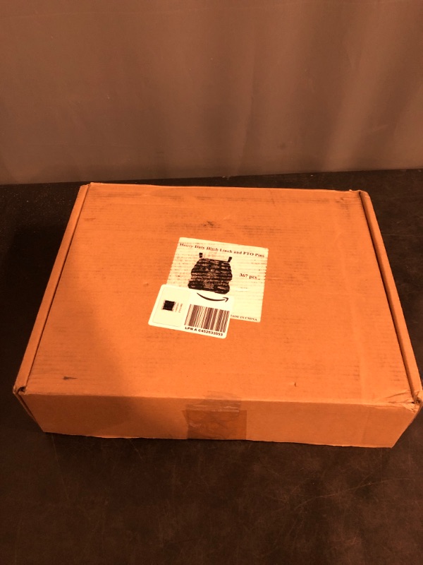 Photo 1 of 367 PCS Heavy Duty Pin Assortment Kit, Hitch Pins R Clip PIns/ Hair Pins/ Lynch Pins/ PTO Pins/ Cotter Pins/ Clevis Pins for Trucks Trailers Tractors Mowers 3 Point Accessories, Farm, Lawn and Garden