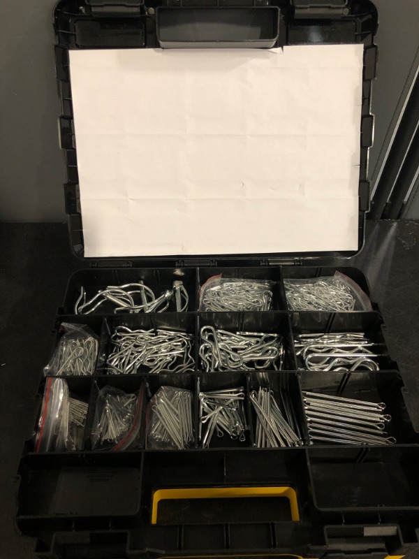 Photo 1 of 367 PCS Heavy Duty Pin Assortment Kit, Hitch Pins R Clip PIns/ Hair Pins/ Lynch Pins/ PTO Pins/ Cotter Pins/ Clevis Pins for Trucks Trailers Tractors Mowers 3 Point Accessories, Farm, Lawn and Garden