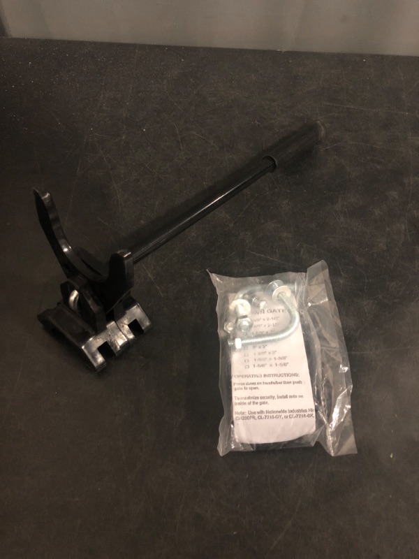 Photo 1 of Pool Gate Latch, Gate Latch for Pool Gate Safety Latch, Auto Pool Gate Lock in Pool Fence, Pool Lock for Gate, Chain Link Fence Gate Latch, Horizontally (1-3/8" x 2-1/2")
