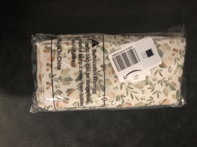 Photo 1 of KSLIDS Sage Green Beige Floral Soft polyesterThrow Pillow Covers Set of 2 Vintage Brown Flower Decorative Pillow Covers 18x18 Inch Rustic Pillow Case for Sofa Couch Bedroom Farmhouse Home Decor
