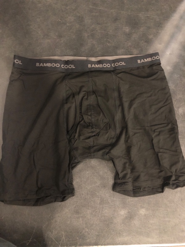 Photo 1 of (L) BAMBOO COOL Men's Ultra Breathable Underwear,No Riding Up Boxer Briefs with ComfortFlexible Waistband,Multipack