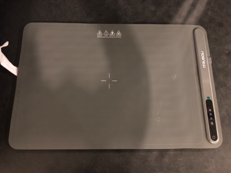 Photo 1 of Electric Warming Tray - Full Surface Heating,Rollable & Portable,Premium Silicone Nano-Material,3 Temperature Settings,Auto Shut-Off -Versatile Food Warmer for Gatherings,Parties,Everyday Use
