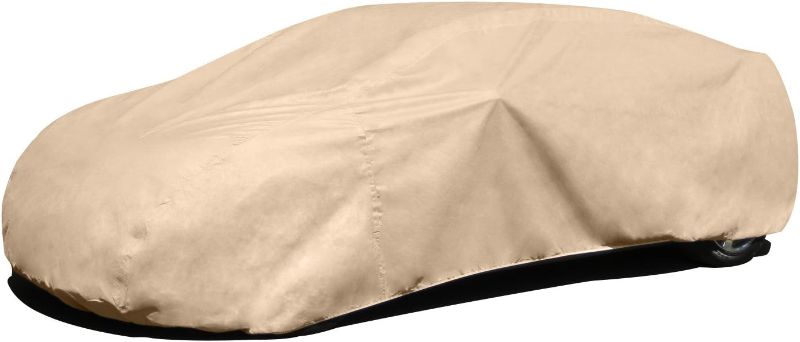 Photo 1 of Budge Rain Barrier Car Cover Fits Sedans up to 16'8" Long|Waterproof |Breathable, Tan (RSD-3)