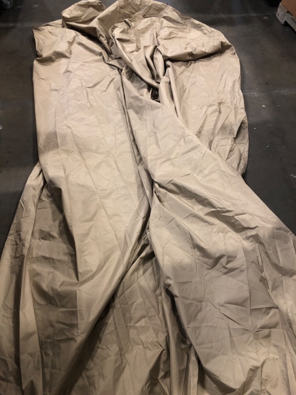 Photo 1 of Budge Rain Barrier Car Cover Fits Sedans up to 16'8" Long|Waterproof |Breathable, Tan (RSD-3)