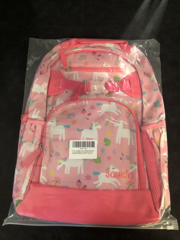 Photo 1 of Cute Unicorn Backpack for School Bookbag Kids Kindergarten Elementary Backpacks for Girls ages 6-8-10 (Pink Unicorn)