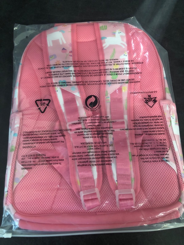 Photo 1 of Cute Unicorn Backpack for School Bookbag Kids Kindergarten Elementary Backpacks for Girls ages 6-8-10 (Pink Unicorn)