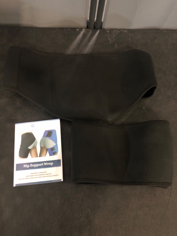 Photo 1 of Hip Brace for Sciatica Pain Relief - Compression Support Wrap for Thigh Injury, Pulled Groin Muscles, Lower Back Pain, Hip Flexor Strain, Hamstring Pull, Sacroiliac SI Joint, Sciatic Nerve, Labral Tear - Stabilizer for Men, Women