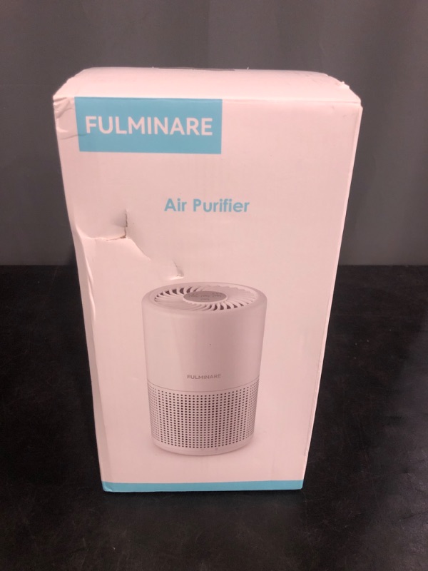 Photo 1 of Air Purifiers for Bedroom, FULMINARE H13 True HEPA Air Filter, Quiet Air Cleaner With Night Light,Portable Small Air Purifier for Home, Office, Living Room