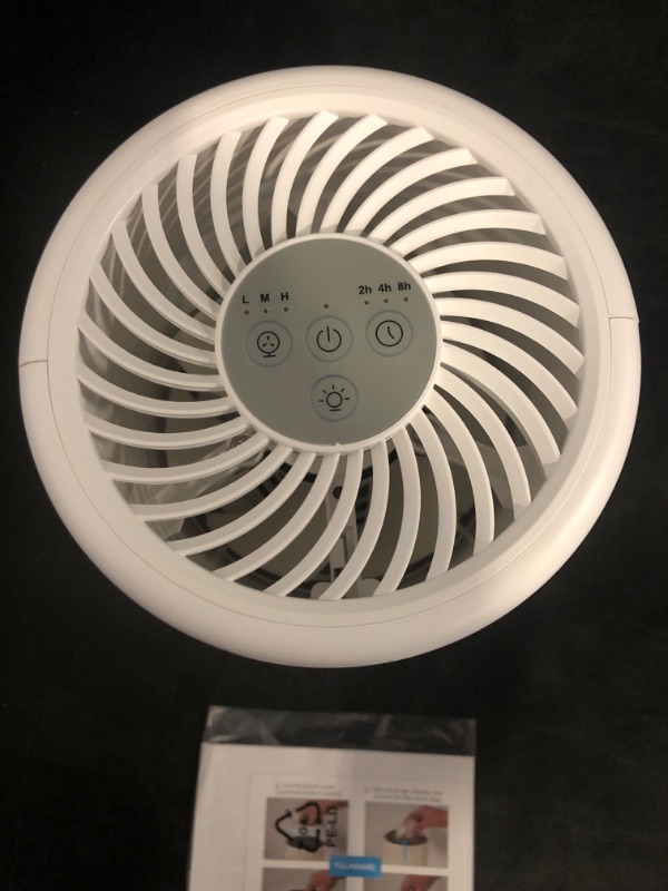 Photo 1 of Air Purifiers for Bedroom, FULMINARE H13 True HEPA Air Filter, Quiet Air Cleaner With Night Light,Portable Small Air Purifier for Home, Office, Living Room