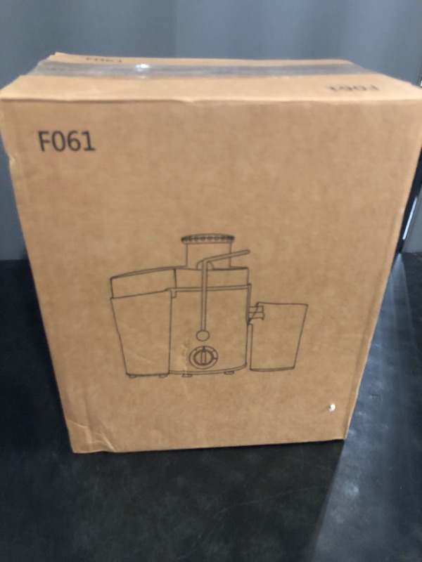 View 3 of Panana Centrifugal Juicer Extractor with Wide Mouth 2.5” Feed Chute for Fruit Vegetable, Easy to Clean, Stainless Steel, BPA-free (Silver)