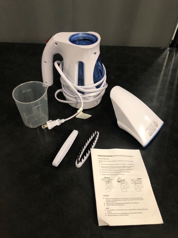 Photo 1 of HiLIFE Steamer for Clothes, Portable Handheld Design, 240ml Big Capacity, 700W, Strong Penetrating Steam, Removes Wrinkle, for Home, Office(ONLY FOR 120V)