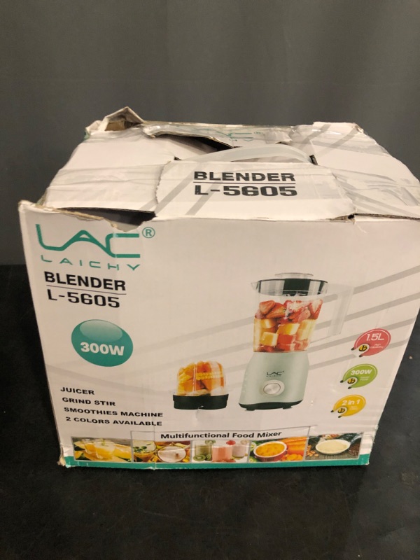 Photo 1 of Blender for Smoothies,300W Personal Blender and Grinder Combo for Kitchen with a 54oz Portable Smoothie Cups, Shakes, Juices, Frozen Drinks and a 12oz Coffee Cup with Seal Cover for Coffee Beans