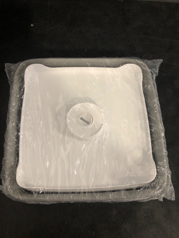 Photo 1 of Collapsible Wash Basin 9L, Foldable Dish Tub with Drain Plug, Portable Collapsible Dish Basin, Camping Sink for Washing Dishes, Laundry & Kitchen Use,Gray