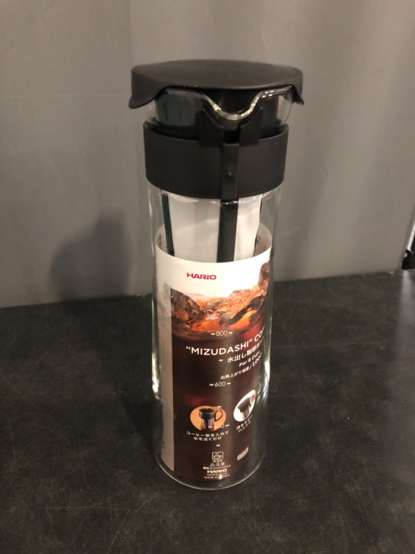 Photo 1 of Hario "Mizudashi" Cold Brew Coffee Maker, 1000ml, Black