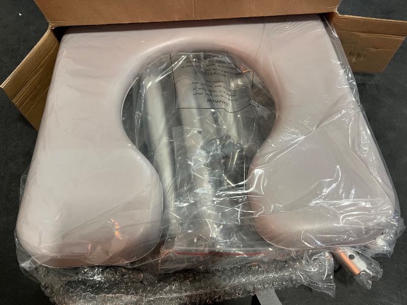 Photo 1 of HOMLAND Raised Toilet Seat with Handles, Toilet Seat Riser for Seniors with Adjustable Height & Width, FSA/HSA Eligible 400lb Handicap Elevated Toilet Seat for Elderly, Pregnant, Fit Any Toilet
