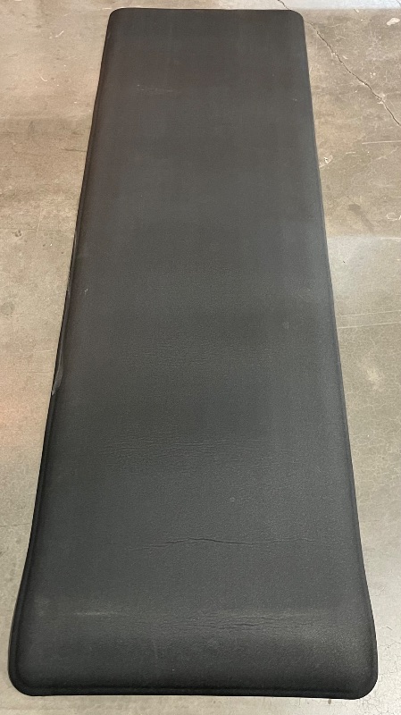 Photo 1 of NewLife by GelPro Anti-Fatigue Nonslip 1/2" Thick Hard Floor Utility Mat for Garage, Patio and Kitchen,Leather Grain Black
