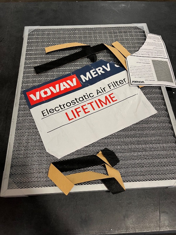 Photo 1 of 16x20x1 Air Filter-MERV 8, Washable & Reusable Electrostatic Air Filter, AC/HVAC Furnace Filter, Lasts a Lifetime, Permanent Filter, Breathe FresherHome And Office Actual Size:15.5x19.75x0.1 Inch