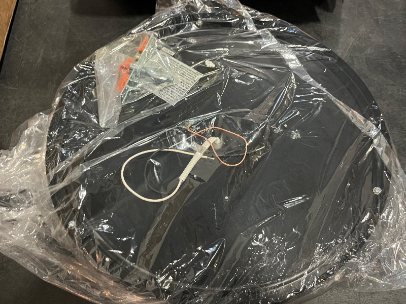 Photo 1 of Good Earth Lighting Majestic 14-in LED Ceiling Fixture, 1700 Lumens, Dimmable, Matte Black