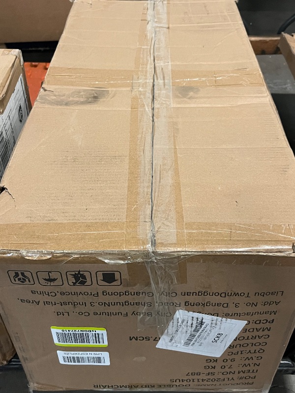 Photo 1 of 2-Seat Kid Sofa Couch with Velvet Fabric,Kid Sofa Chair with Wooden Frame for 3-6 Age Children Gift,35.6" Length, Purple
