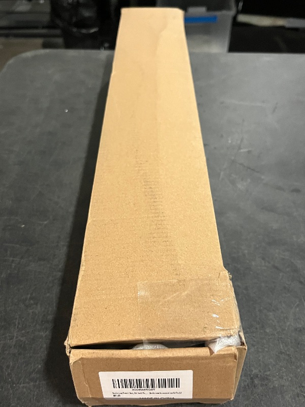 Photo 1 of *One Minor Bent ** Bathroom Towel Bar,24 Inch Towel Racks for Bathroom Wall Mounted,Stainless Steel Towel Rail Hanger for Wall,Matte Black Towel Holder for Wall, Kitchen(2 Pack)
