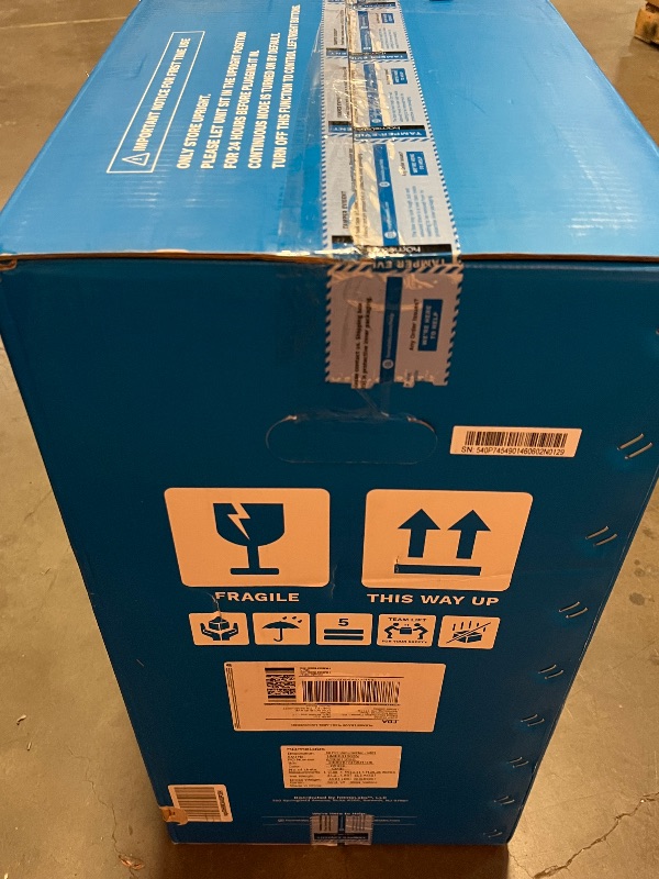 Photo 1 of hOmeLabs 50 Pint Wi-Fi Dehumidifier for up to 7,000 Sq Ft Rooms (MAX 120 Pint at 95°F, 90% RH) – Powerful Humidity Control for Large Rooms and Basements
