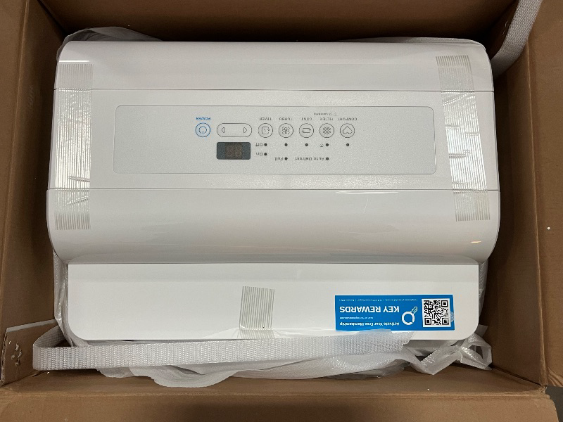 Photo 1 of hOmeLabs 50 Pint Wi-Fi Dehumidifier for up to 7,000 Sq Ft Rooms (MAX 120 Pint at 95°F, 90% RH) – Powerful Humidity Control for Large Rooms and Basements
