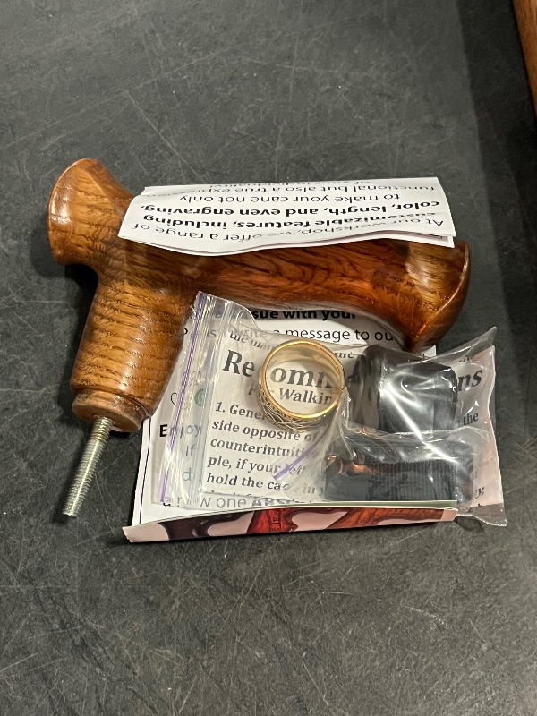 Photo 1 of Asterom Walking Cane for Men & Women - Handmade, Ergonomic, Wooden Canes - Cool Walking Sticks for Seniors