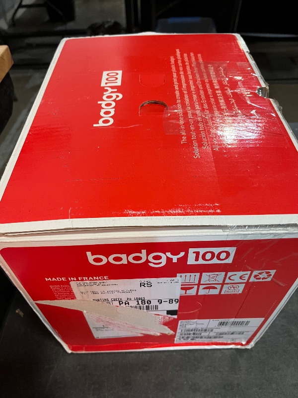 Photo 1 of Badgy100 Color Plastic Card Printer
