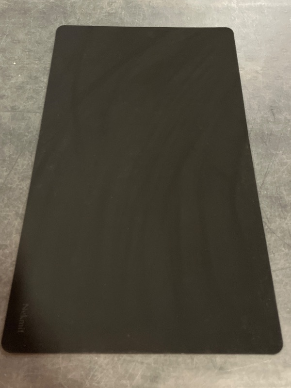 Photo 1 of Nekmit Leather Desk Blotter Pad 24 x 14 Inches, Flat, Non-Slip, Waterproof, Black