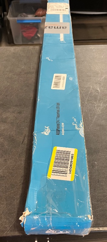 Photo 1 of AQQA LED Aquarium Light, 24/7 Mode IP68 Waterproof Extendable Bracket Fish Tank Light, DIY Mode Full Spectrum Aquarium Plant Light, Adjustable Timer/Brightness Memory Function for 48-55 Inch Fish Tank
