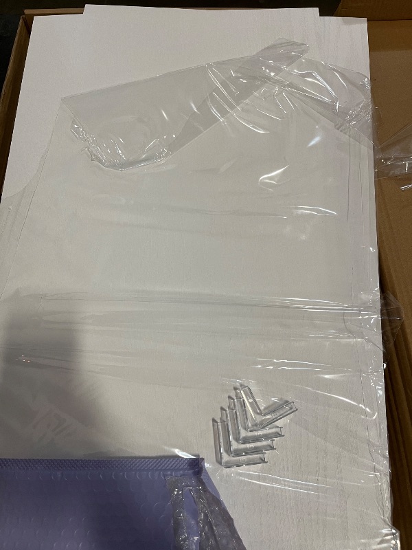 Photo 1 of Missing 2** Wire Shelf Cover, Wire Rack Covers for Pantry,4 Pcs PVC Wood-Look Faux Wood Shelf Liners,26x12 Inch,0.24inch Thick for Home and Kitchen Organization