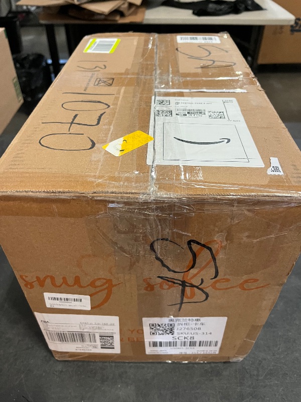 Photo 1 of Bean Bag Chairs for Adults, Bean Bag Sofa - Adult Size with Soft Waterproof Fabric for Living Room, Apartments, Reading Corner, Gaming, and Movie Venue (Gray)