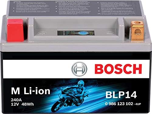 Photo 1 of BOSCH BLP14, Group 14, Lithium Power Sport Battery, 240CA 12V for Motorcycle, ATV/UTV, 4-Wheeler, Snowmobile, Personal Watercraft, Scooter, and Jet Skis
