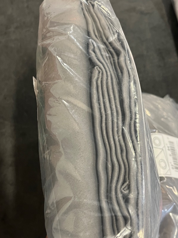 Photo 1 of NICETOWN Gray Blackout Curtains for Bedroom 84 inches Long - Thermal Drapes Grommet Room Darkening Light Blocking Curtains Window Treatments for Living Room (2 Panels, W52 x L84, Grey)