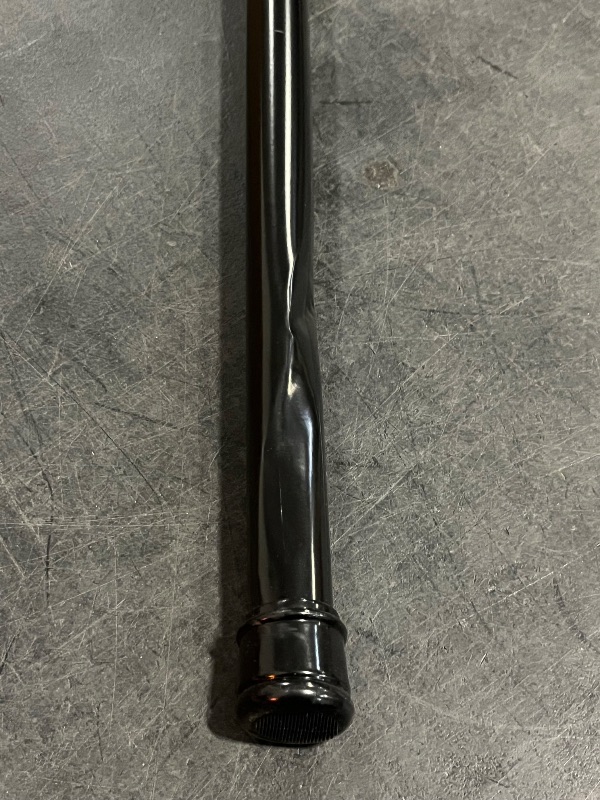 Photo 1 of Shower Curtain Rod 56-104 Inch, 1"Diameter Spring Long Adjustable Tension Curtain Rods for Bathroom Windows Closet No Drilling No Rust, Black
