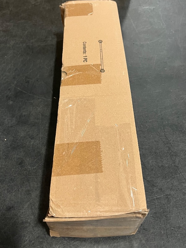 Photo 1 of Missing a End Rod** 
Silver Curtain Rods for Windows 48 to 84 Inches Adjustable Length Heavy Duty 7/8" Diameter Window Curtain Rod with Decorative Finials for Outdoor Farmhouse Bedroom Kitchen Living Room
