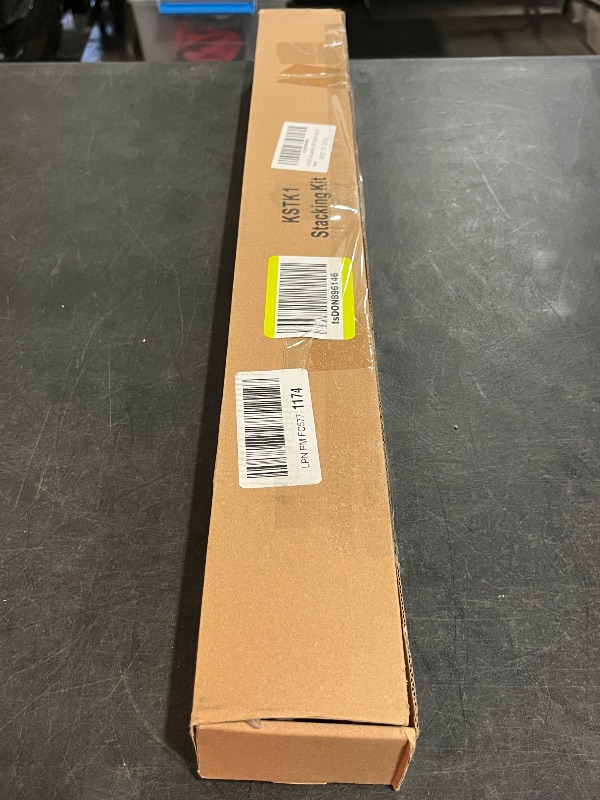 Photo 1 of KSTK1 27-inch Laundry Stacking Kit Replacement for LG Washer Dryer Stacking Kit KSTK1 by Blutoget - Solid Metal with Chrome Coated - WSTK1 KSTK1 Lg Stacking Kit 27
