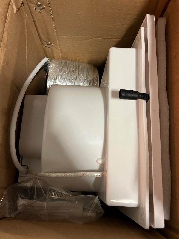 Photo 1 of Bathroom Exhaust Fan with Light, Ultra Quiet Ventilation Fan Combo 1.0 Sone 130CFM, 10x10 Ceiling Bath Fan with 1500LM LED Light for Bathroom, Fits 8.3"x8.3" Opening
