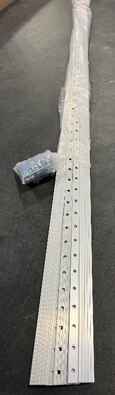 Photo 1 of French Cleats 50 inch - Supports 500 lbs - Heavy Duty Z Bar Hanger for Pictures, Mirrors, and Art - Alloy Steel French Cleat Picture Hanging Kit for Panels,Shelf, Cabinet (2Pairs)