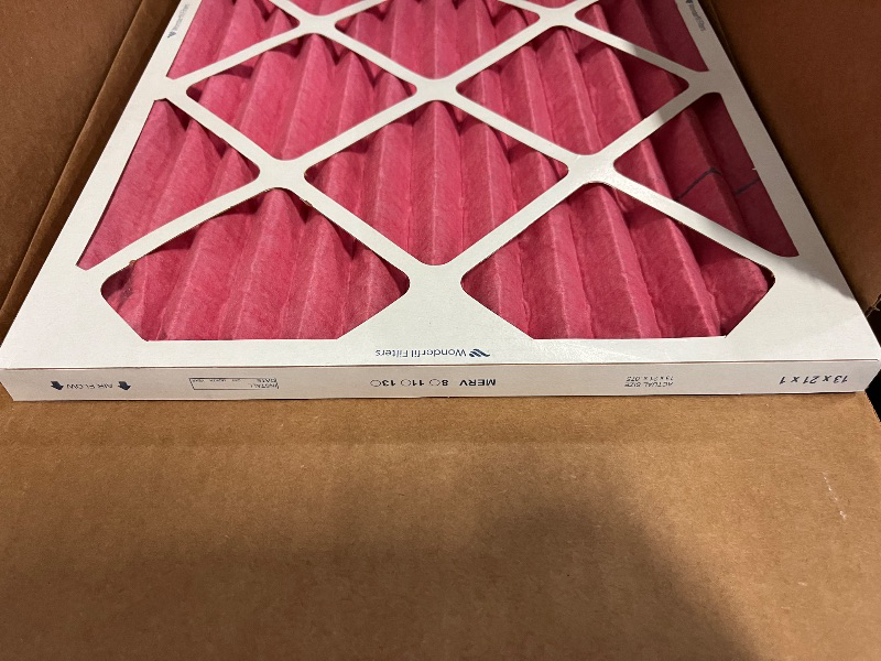 Photo 1 of Different Color** 
Merv8 Air Filteres Actual 13x21x1, 6 Pack , Pink 

