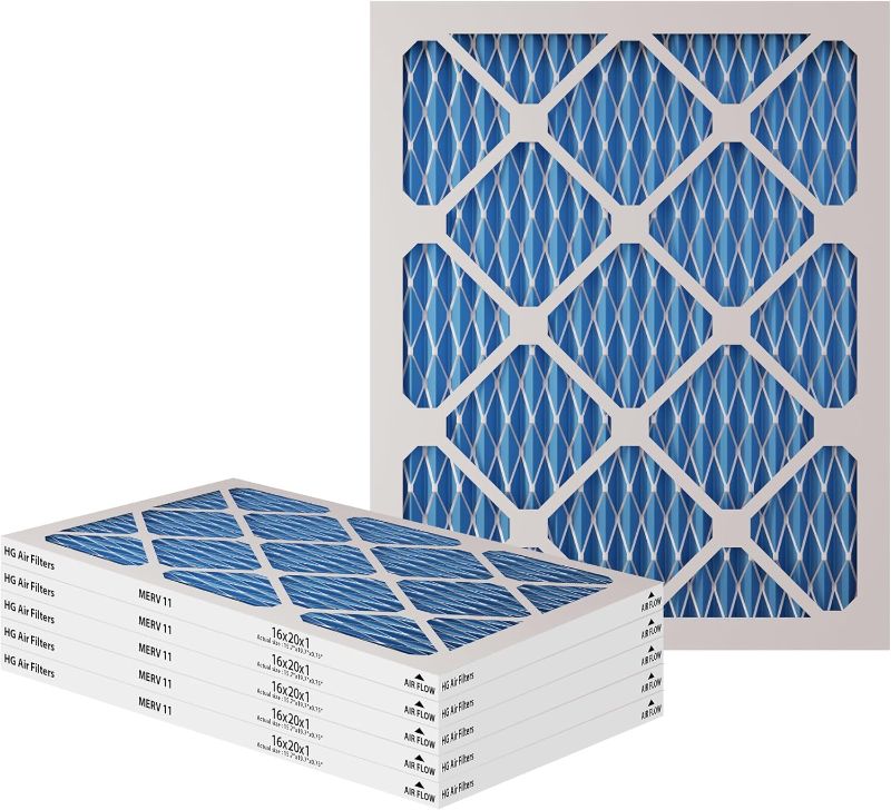 Photo 1 of Different Color** 
Merv8 Air Filteres Actual 13x21x1, 6 Pack , Pink 
