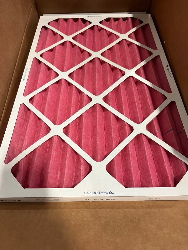 Photo 1 of Different Color** 
Merv8 Air Filteres Actual 13x21x1, 6 Pack , Pink 

