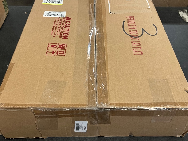 Photo 1 of AUEAR 16x20 Picture Frames Set of 6, with Mat for 11x14 or 16x20 Without Mat, Composite Wood Gallery Photo Frames with Plexiglass, Wall Mounting (Light Grey)
