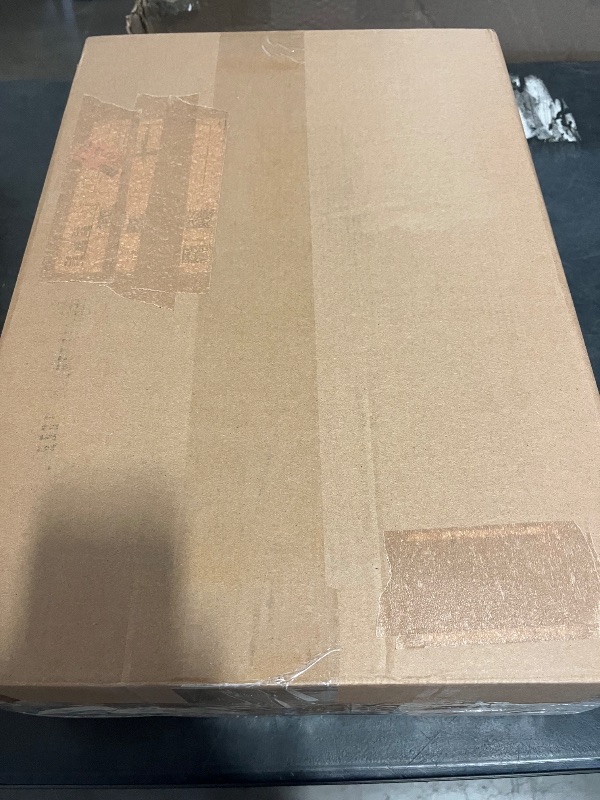 Photo 1 of Large Stainless Steel Cat Litter Box with lid Cover Mats Scooper Small High Sided Enclosed Metal Kitty Litter Box for Kittens or Senior Cats with Grey Enclosure