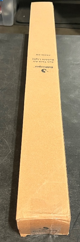 Photo 1 of Fishkeeper Submersible Fish Tank Light with Air Bubble Hole Color & Brightness & Timers Adjustable IP68 Waterproof Aquarium Bubble Light for Fish Tank Accessories Bubbler Wall (6W, Pump Not Included)
