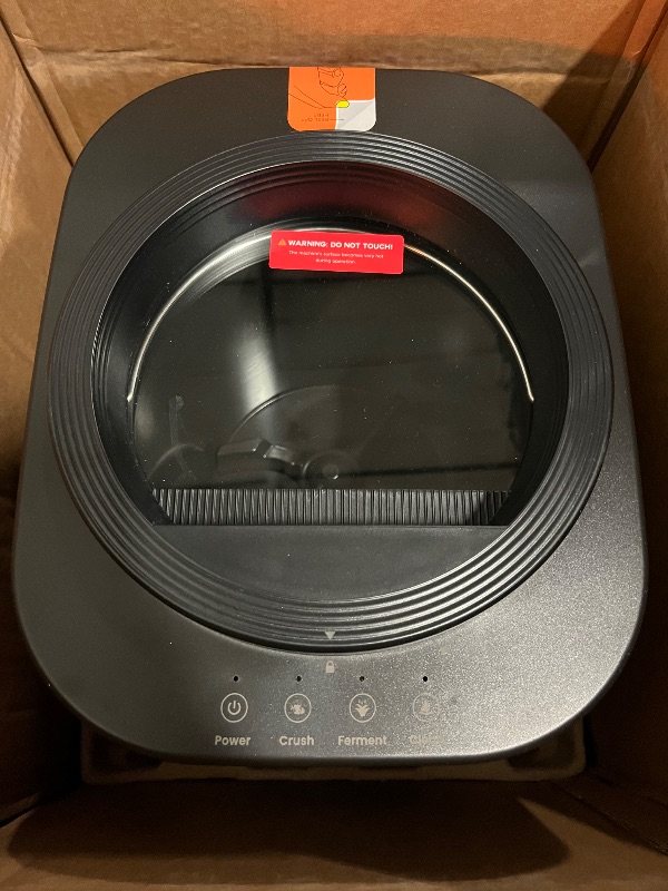 Photo 1 of Electric Composter for Kitchen - 4L Smart Countertop Compost Bin Turn Kitchen Waste into Fertilizer Compost Maker, Odorless, Low Noise, Auto-Clean, 2025 New Home Food composting Machine, Black
