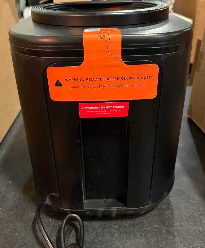 Photo 1 of Electric Composter for Kitchen - 4L Smart Countertop Compost Bin Turn Kitchen Waste into Fertilizer Compost Maker, Odorless, Low Noise, Auto-Clean, 2025 New Home Food composting Machine, Black
