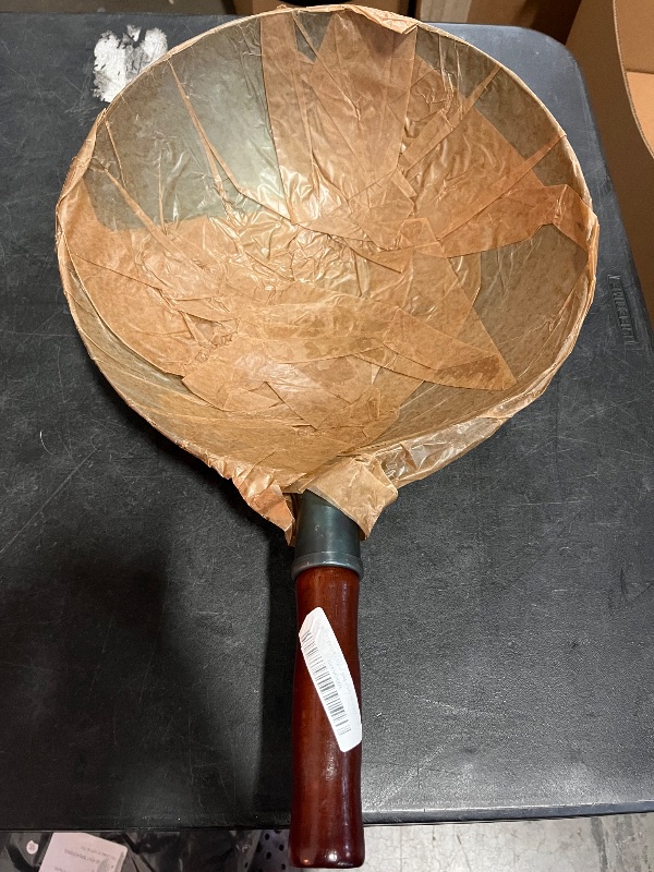 Photo 1 of Carbon Steel Wok Traditional Hand Hammered Wok,14 Inch,Round Bottom(Roasted Blue)
